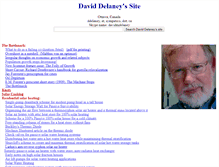 Tablet Screenshot of davidmdelaney.com